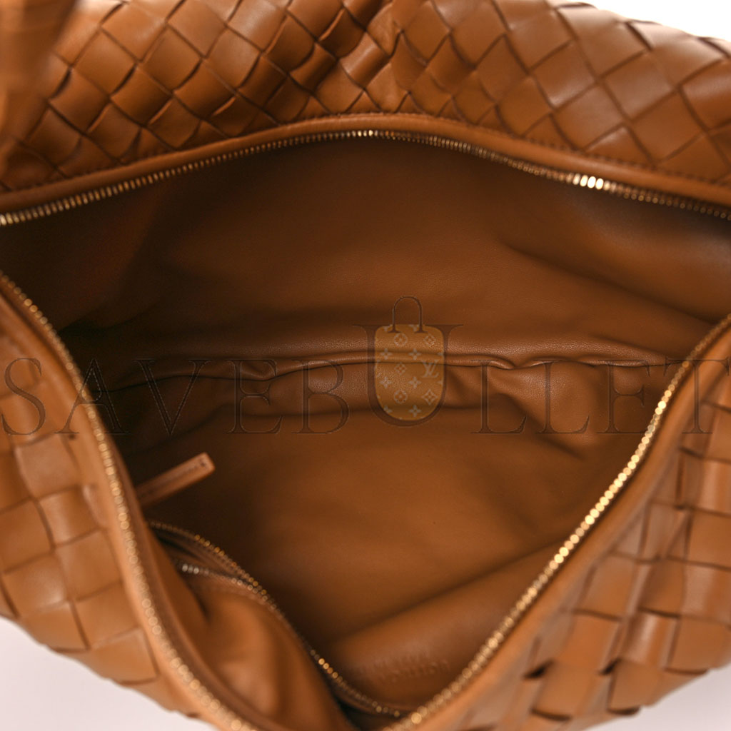 BOTTEGA VENETA NAPPA INTRECCIATO SMALL JODIE CARAMEL (48*30*13cm)