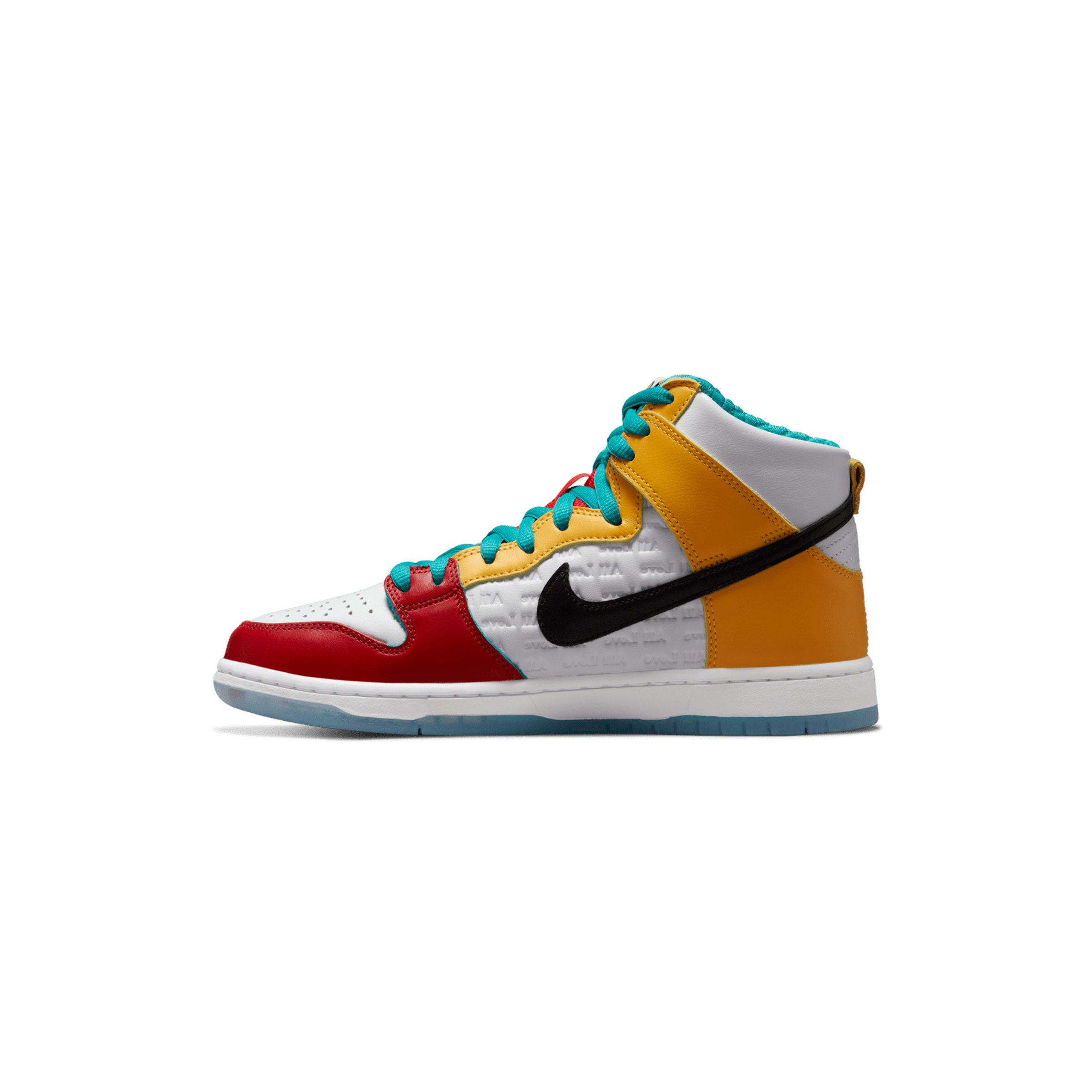 NIKE FRO SKATE X NIKE SB DUNK HIGH ALL LOVE NO HATE DH7778-100