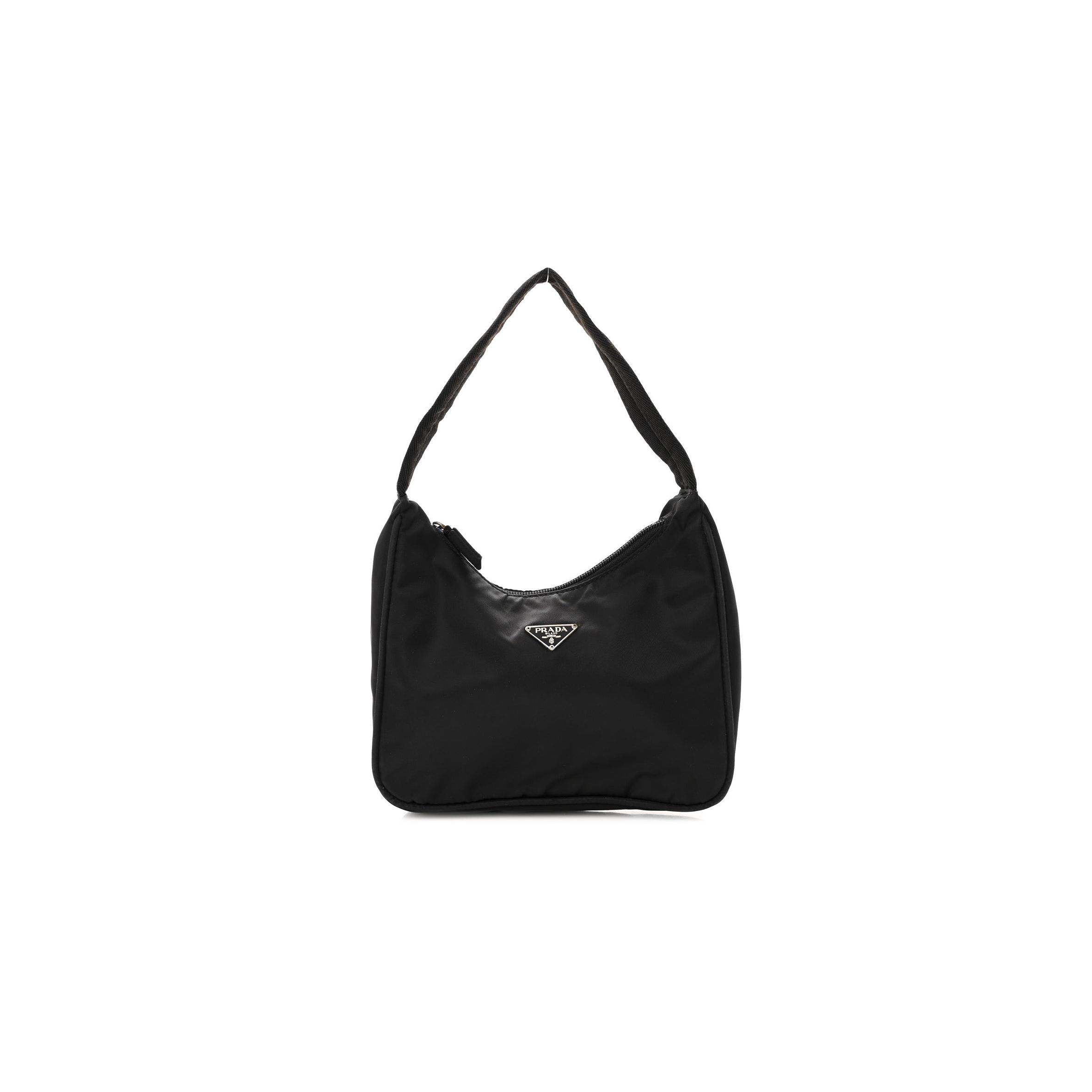 PRADA TESSUTO NYLON SPORT MINI SHOULDER BAG BLACK (20*18*6cm)