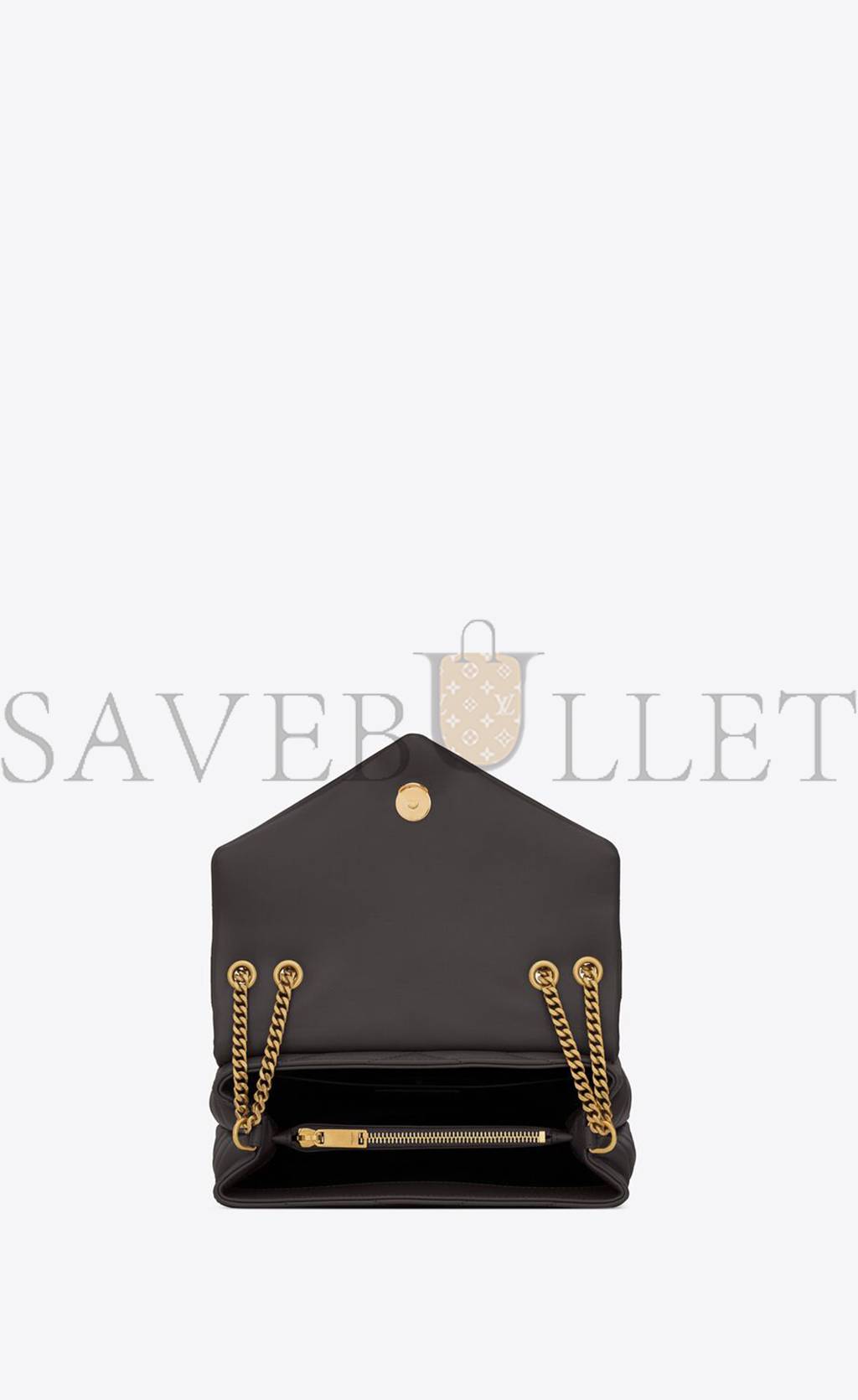 YSL LOULOU SMALL CHAIN BAG IN QUILTED LEATHER 494699DV7271112 (23*17*9cm)